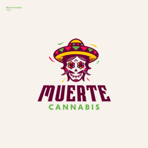 Muerte Cannabis | Diseño de Logo por JBalloon Design