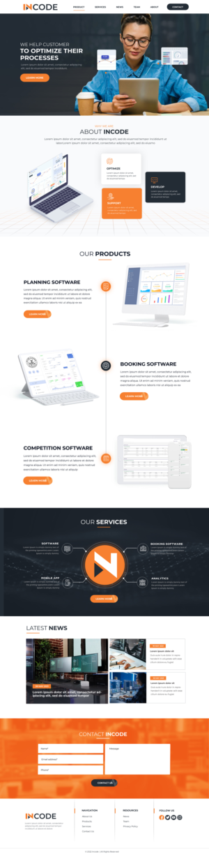 Web Design by Blue Sparrow for this project | Design: #28437770