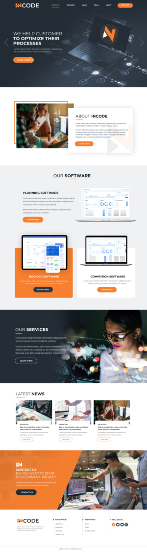 Web Design by Blue Sparrow for this project | Design: #28438646