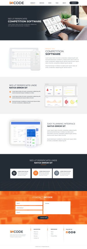 Web Design by Blue Sparrow for this project | Design: #28454475