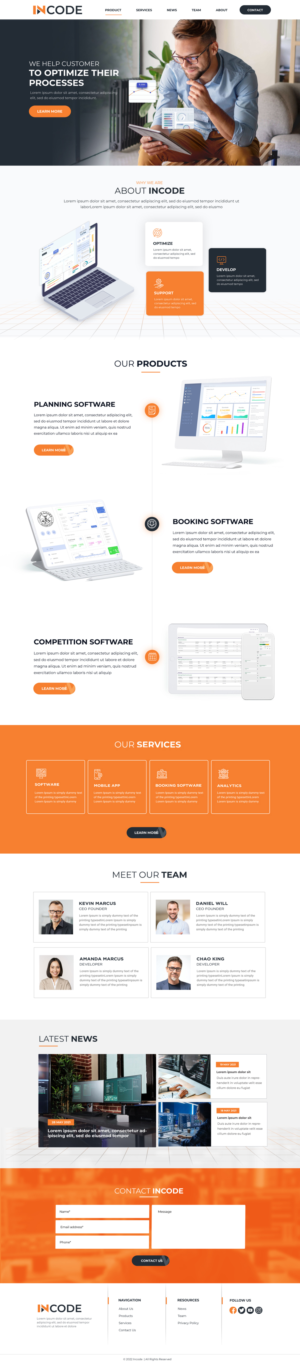 Web Design by Blue Sparrow for this project | Design: #28454528