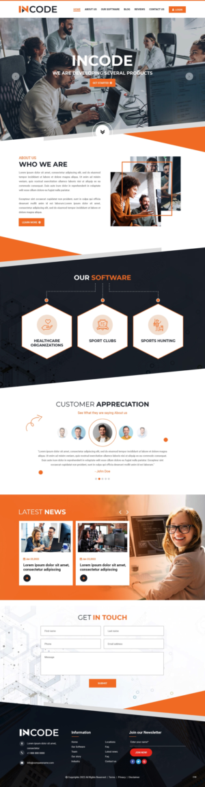 Web Design by pb for this project | Design: #28440387