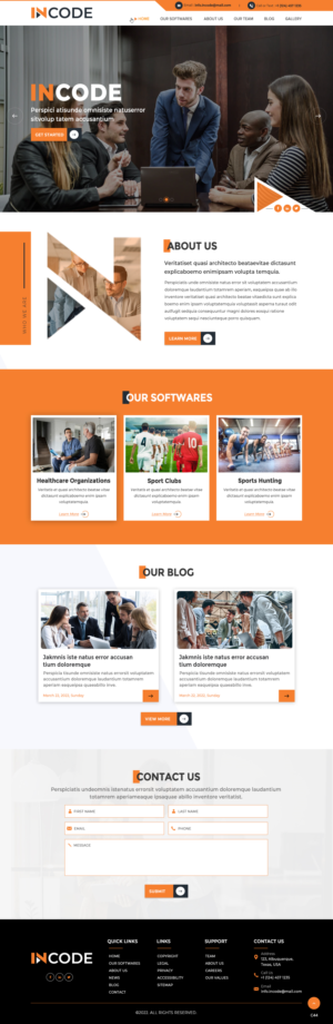 Web Design by pb for this project | Design: #28440394
