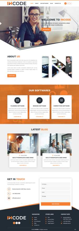 Web Design by pb for this project | Design: #28448651