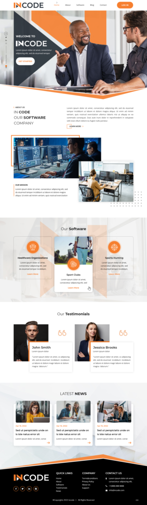 Web Design by pb for this project | Design: #28460302