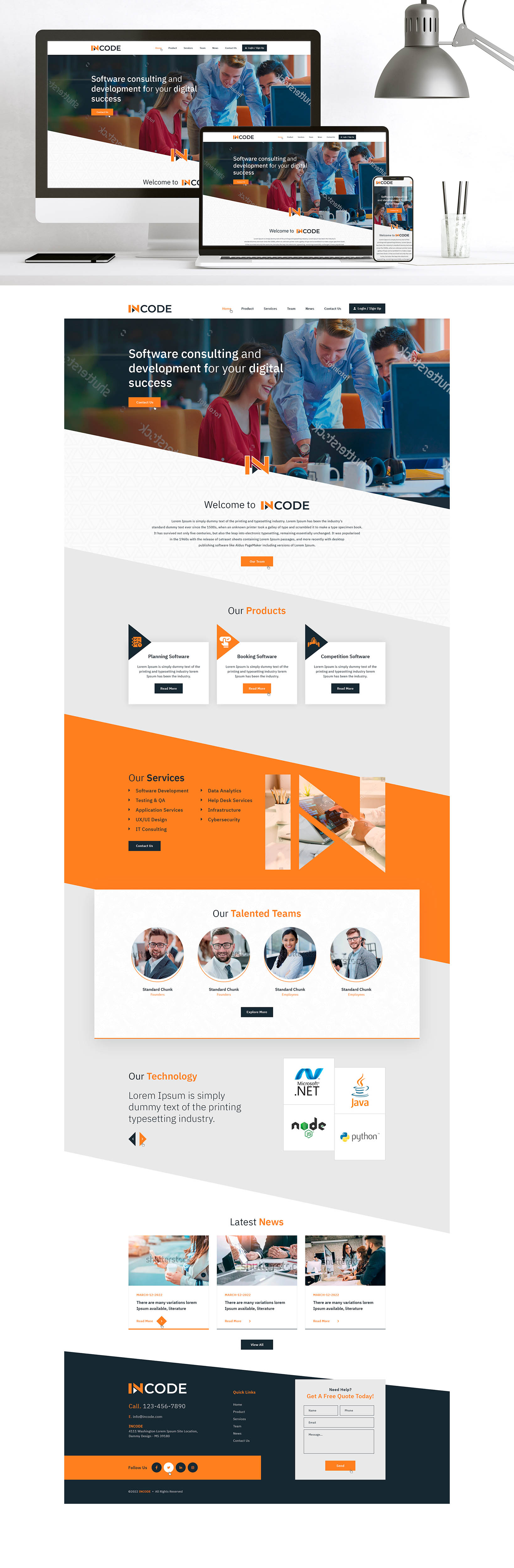 Web-Design von Ved Web Services für dieses Projekt | Design #28435662