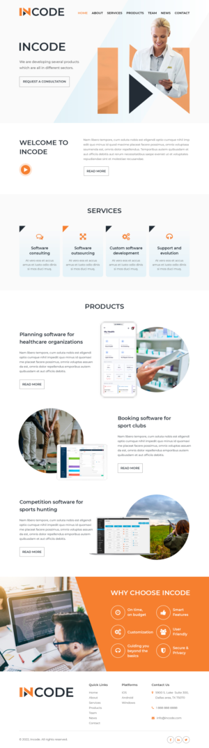Web Design by Starlyn DS for this project | Design: #28439567