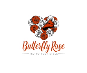 BUTTERFLY ROSE , TRU TO YOUR STYLE | Diseño de Camiseta por vincent.designpro