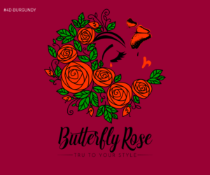 T-shirt Design by vincent.designpro for BUTTERFLY ROSE  | Design: #28461717