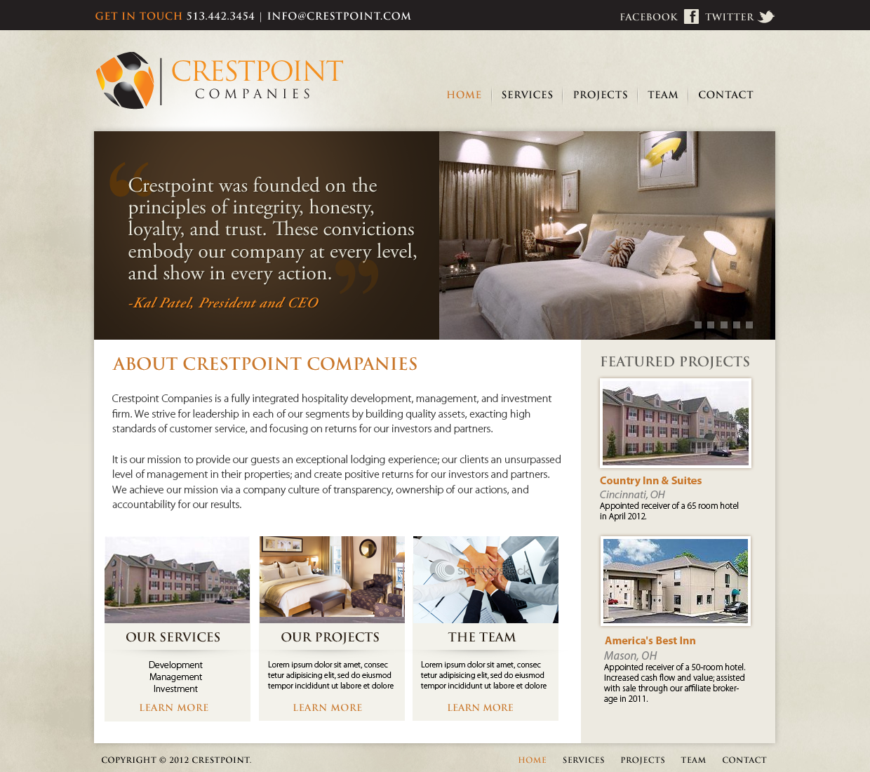 Diseño Web por Robert Marks para este proyecto | Diseño #749786