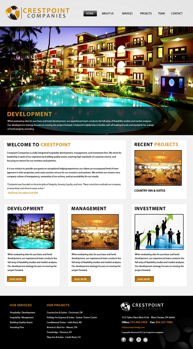 Web Design par pb pour ce projet | Design #747735