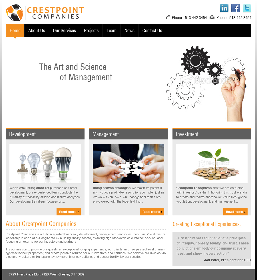 Web Design by Creative Usha for this project | Design #747921