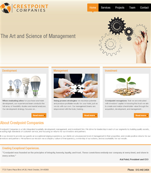 Diseño Web por Creative Usha para este proyecto | Diseño: #747923