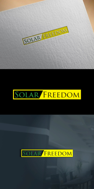 Logo Design by amran mollaa for Solar Freedom | Design: #28436369