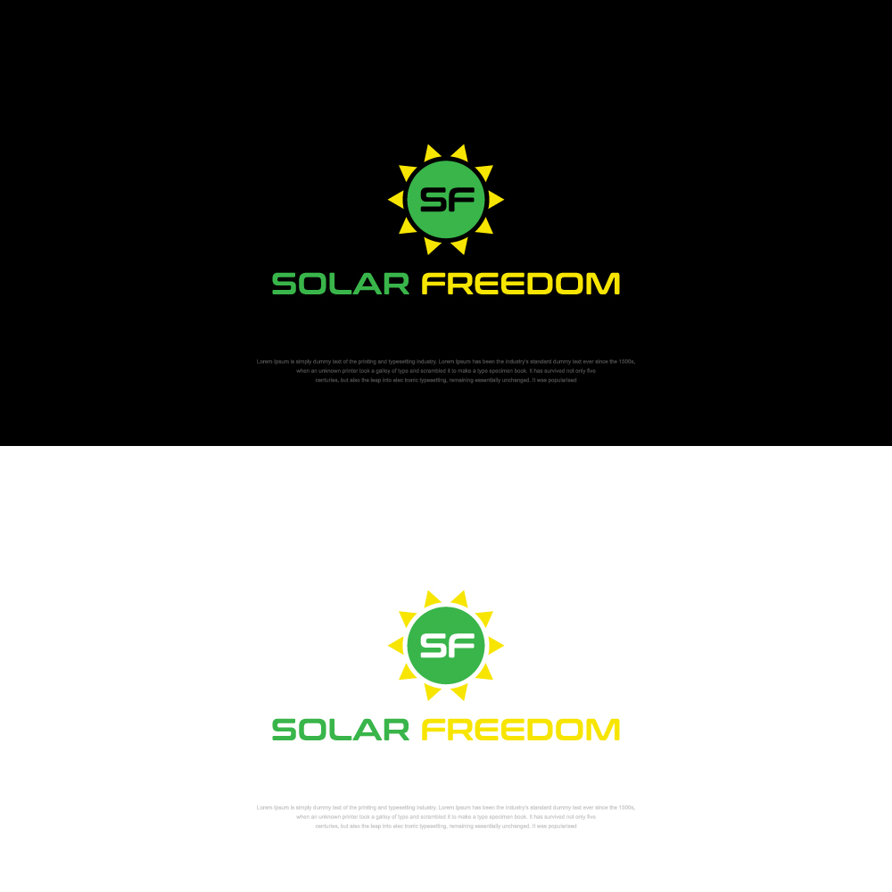 Logo Design by RKsharma for Solar Freedom | Design #28432909