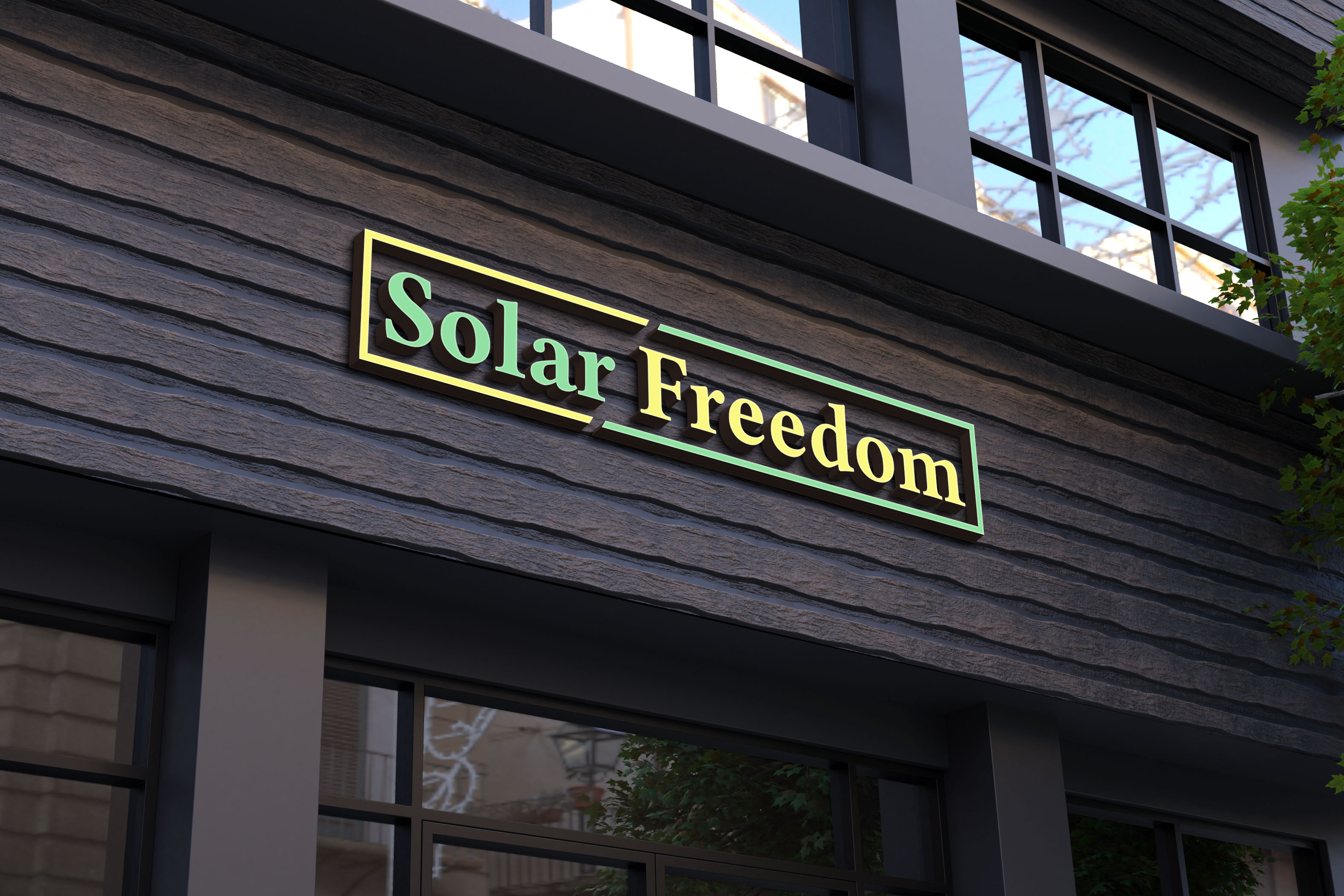 Logo Design by Kavth for Solar Freedom | Design #28433915