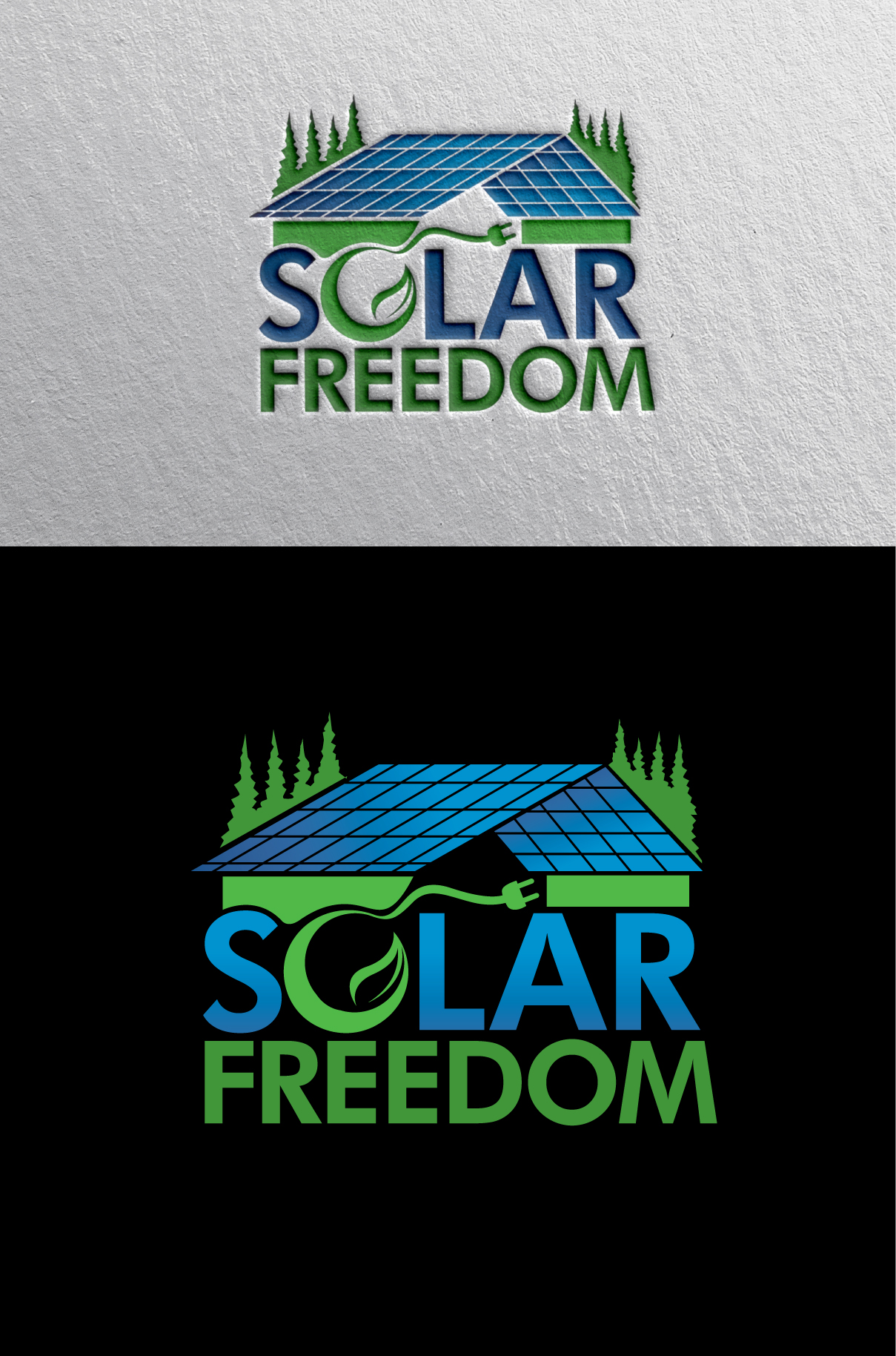Diseño de Logo por LogoPoko para Solar Freedom | Diseño #28434290