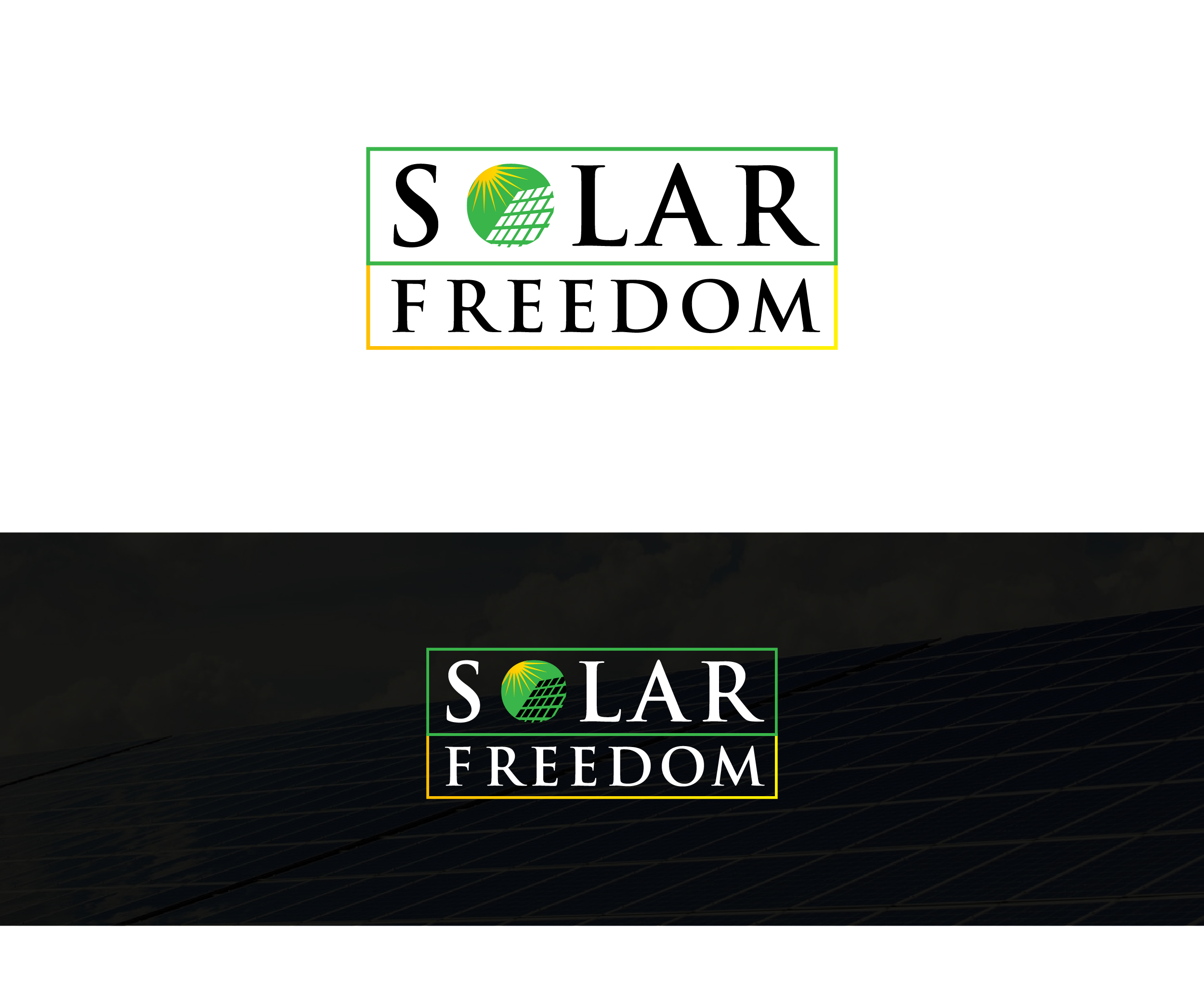 Logo Design by Yummy Art for Solar Freedom | Design #28436971