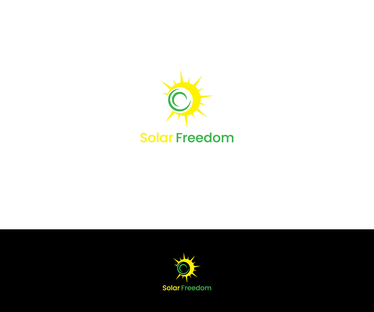 Logo Design by flora.c design for Solar Freedom | Design #28436627