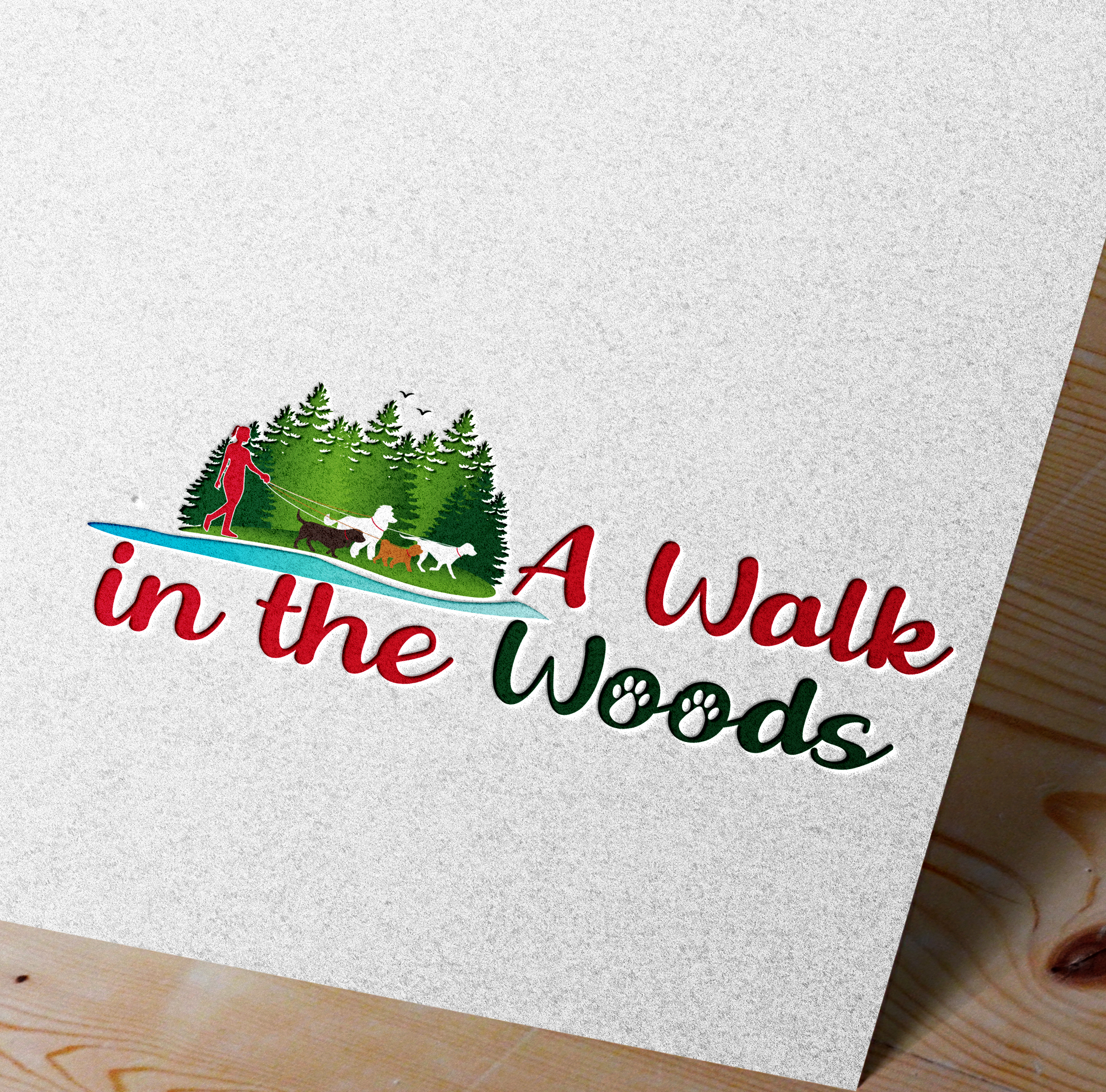 Logo-Design von Aaaron für A Walk in the Woods  | Design #28498548