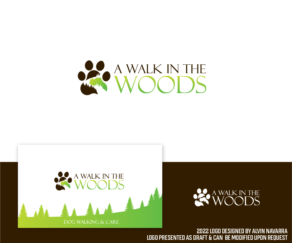 Diseño de Logo por alvinnavarra para A Walk in the Woods  | Diseño #28484387