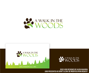 Design de Logo par alvinnavarra pour A Walk in the Woods  | Design : #28484393