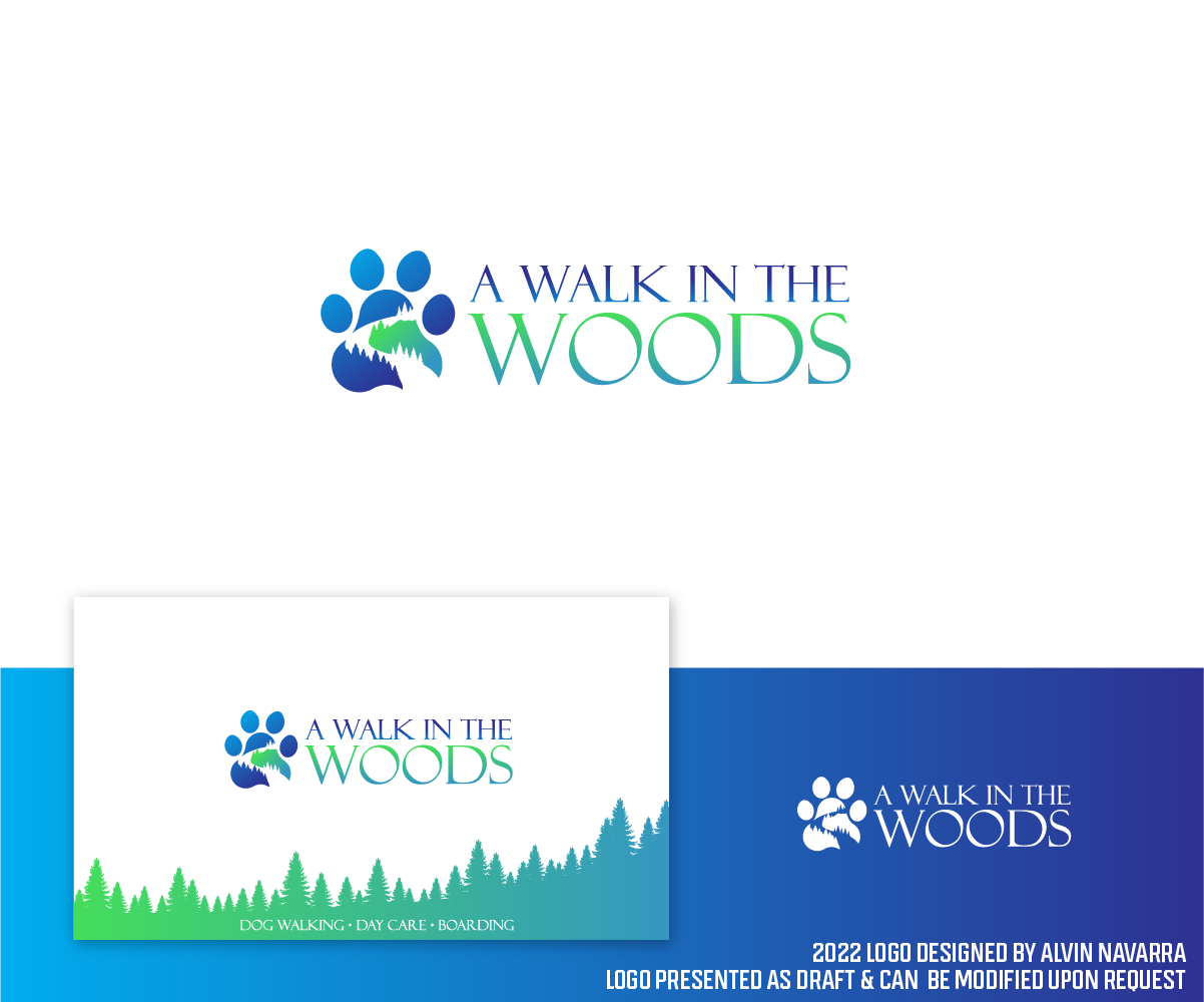 Logo Design by alvinnavarra for A Walk in the Woods  | Design #28515644