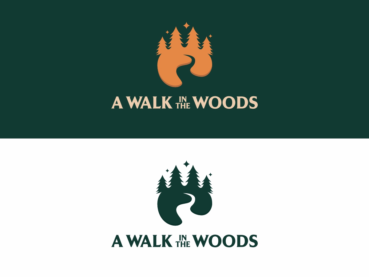 Logo-Design von Vinchi für A Walk in the Woods  | Design #28466405