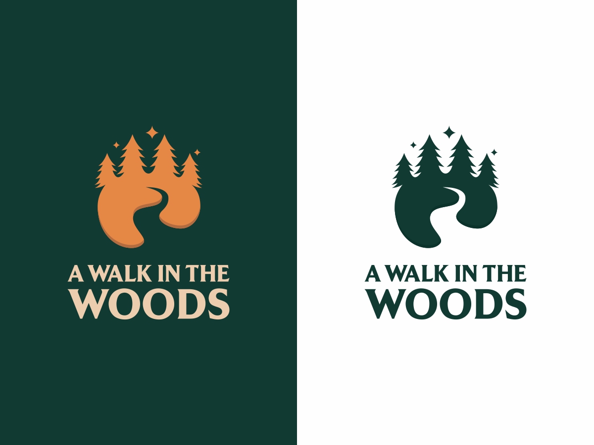 Logo-Design von Vinchi für A Walk in the Woods  | Design #28466406