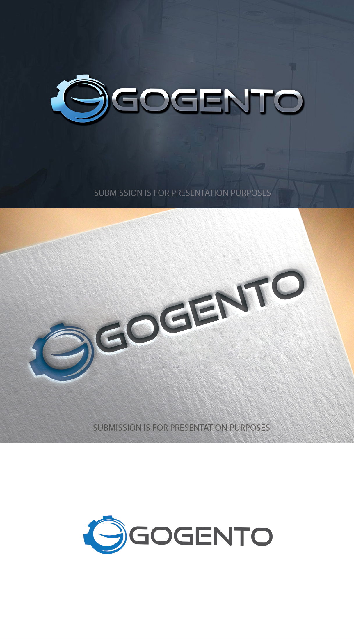 Logo Design by graphicevolution for GoGento | Design #28435774
