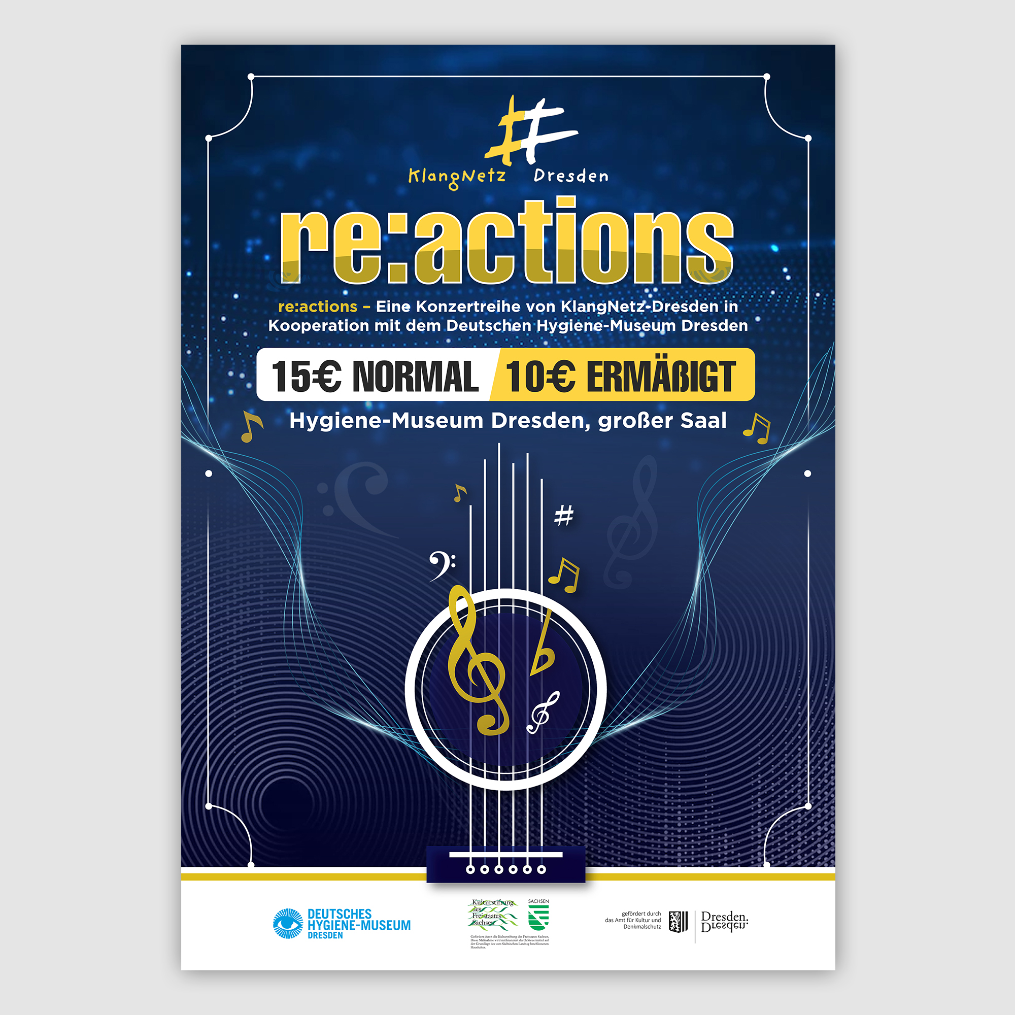 Grafik-Design von debdesign für KlangNetz-Dresden e.V. | Design #28451980