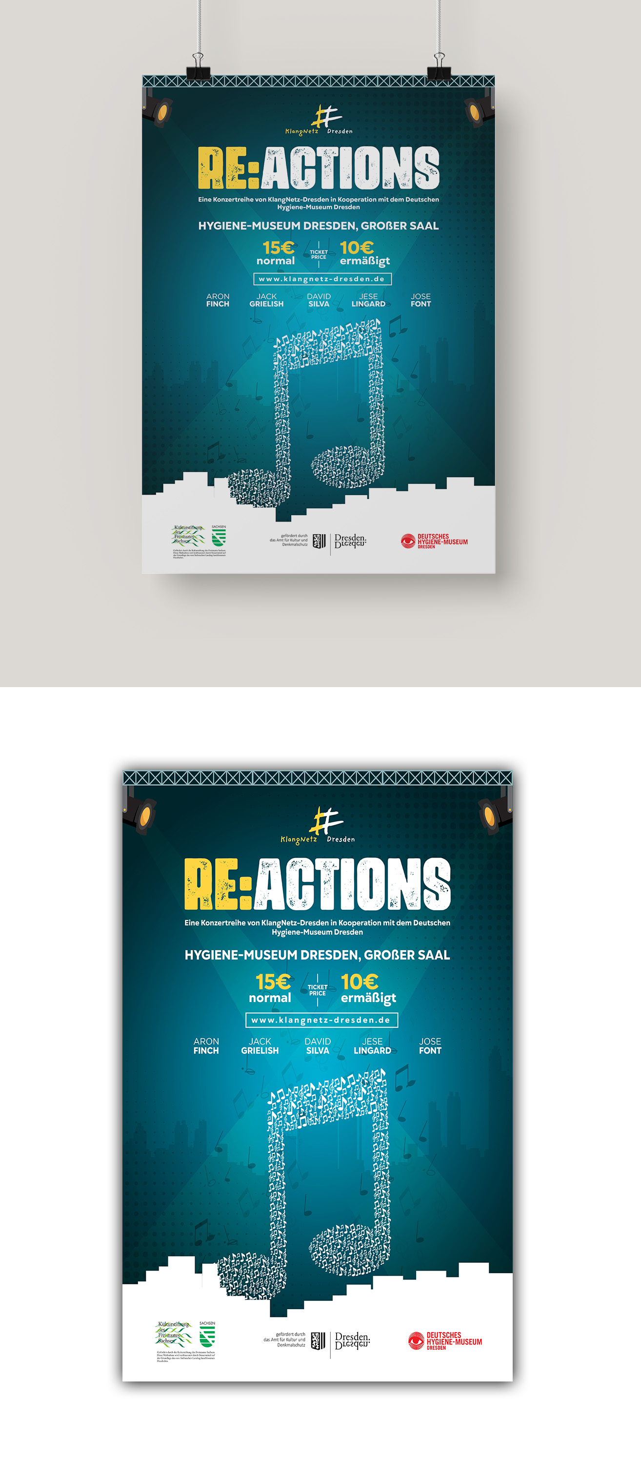 Grafik-Design von debdesign für KlangNetz-Dresden e.V. | Design #28452153