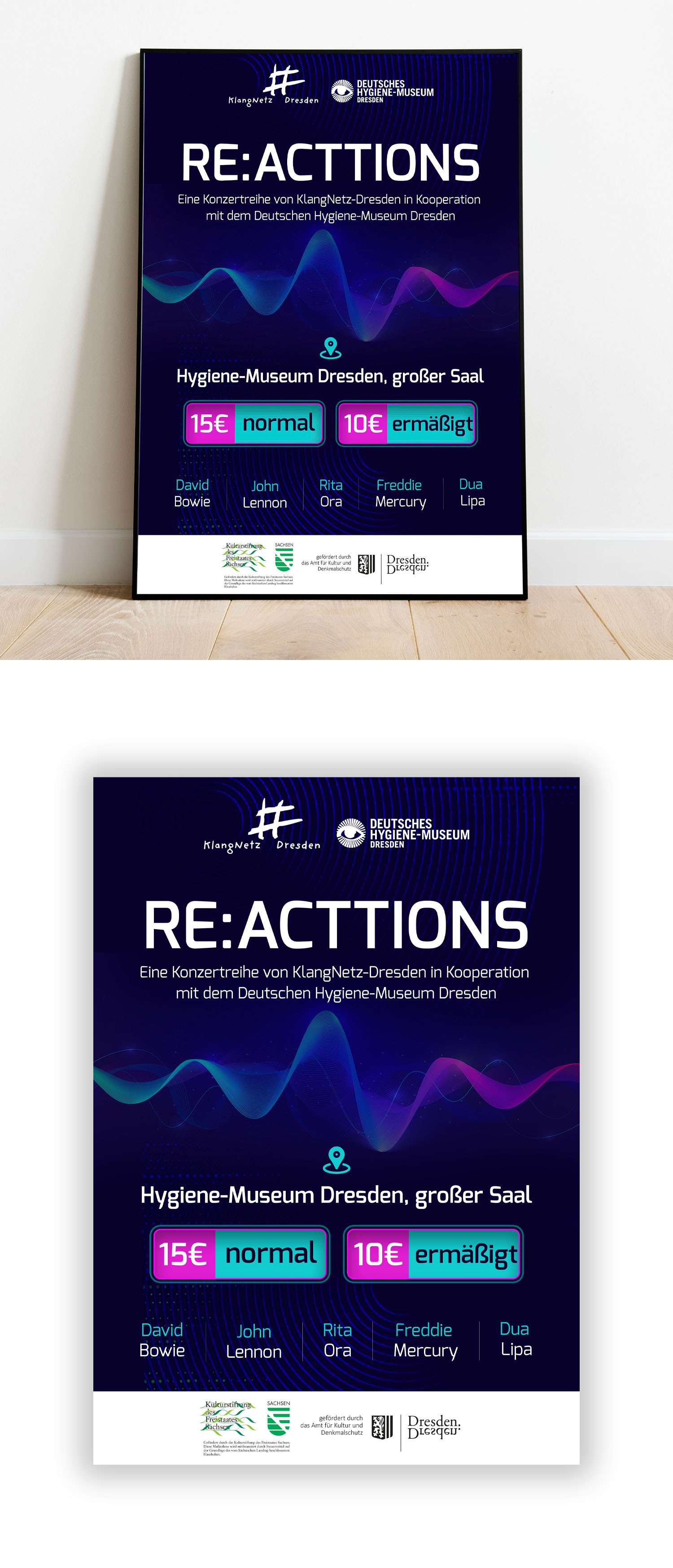 Graphic Design by debdesign for KlangNetz-Dresden e.V. | Design #28452196