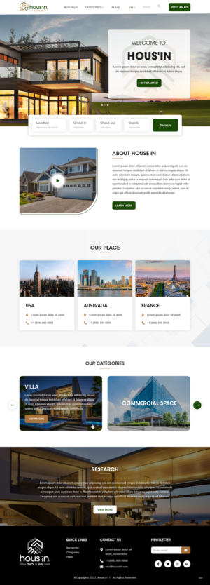 Web Design by pb for this project | Design: #28460228
