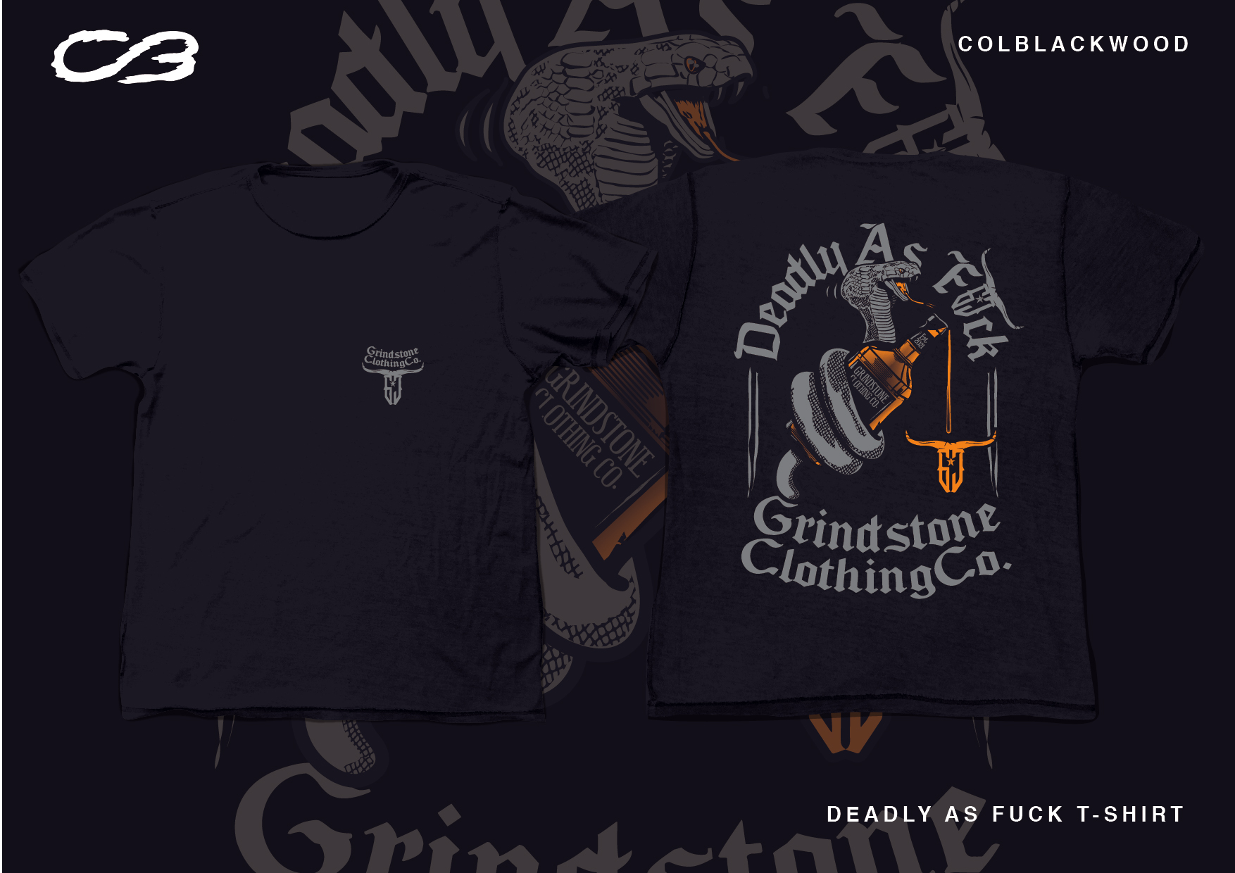 T-shirt Design by Col 3 for Grindstone clothing co  | Design #28447557