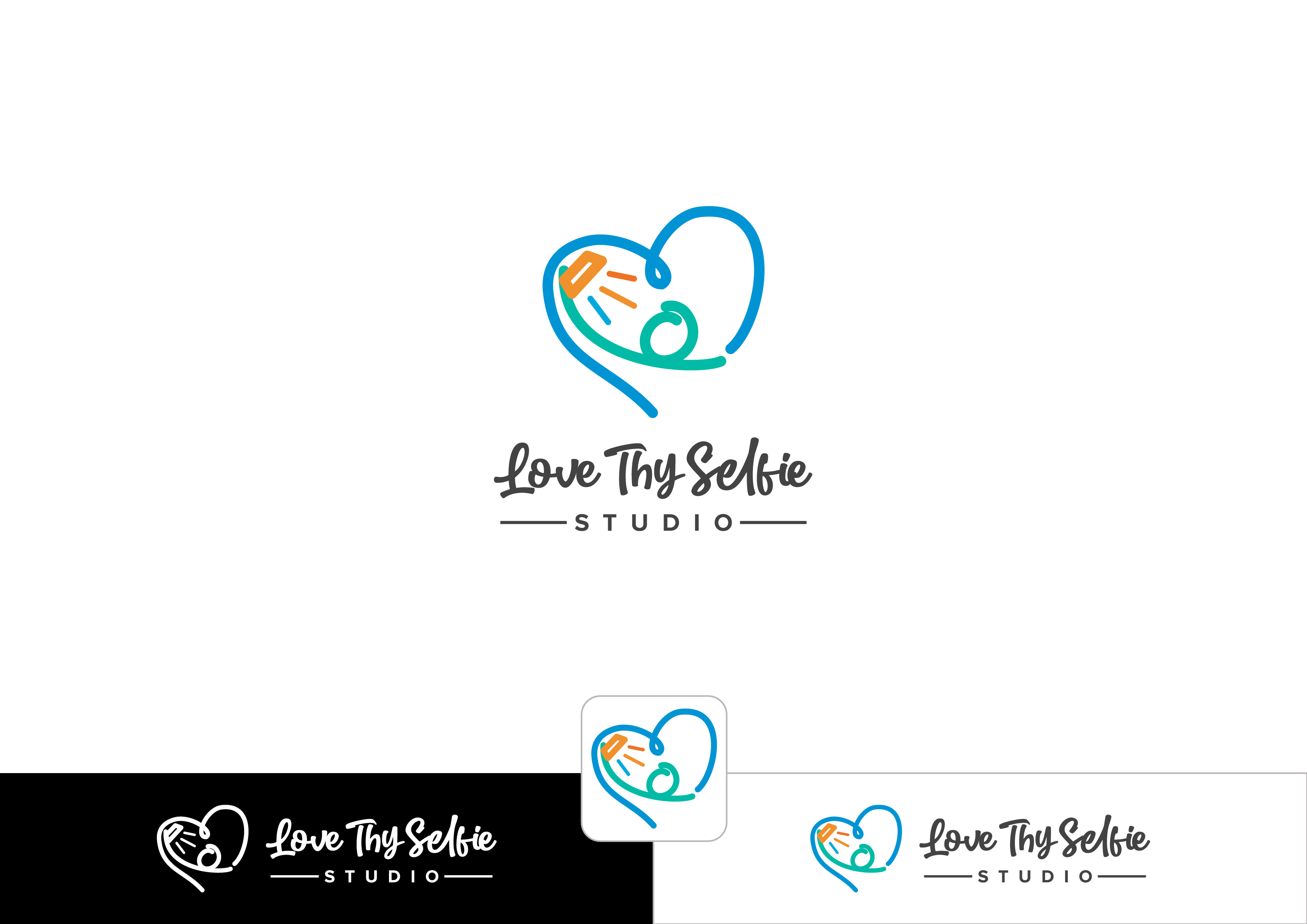 Logo Design by ~idiaz~ for Love Thy Selfie Studio | Design #28474987