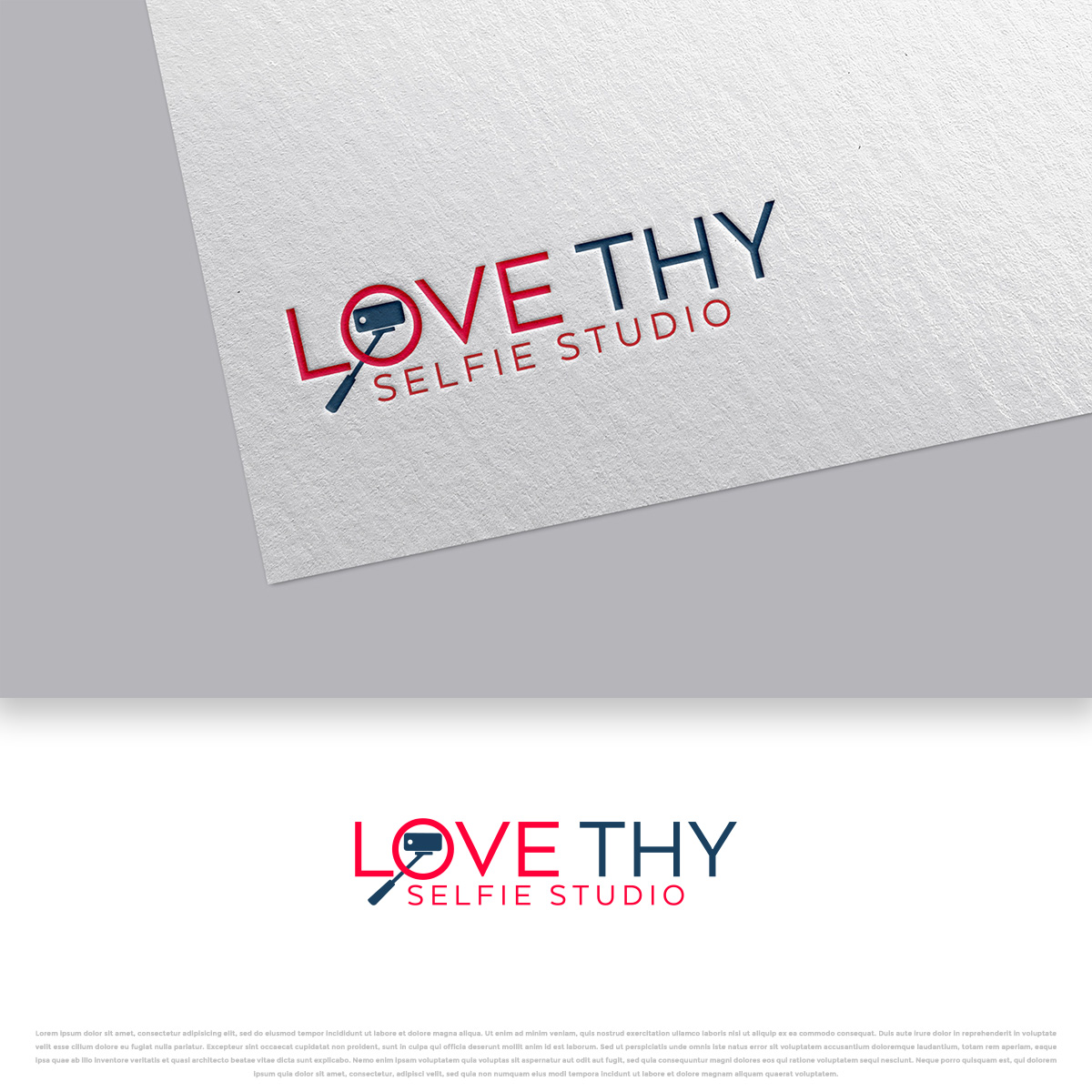 Logo Design by DesignDUO for Love Thy Selfie Studio | Design #28469317