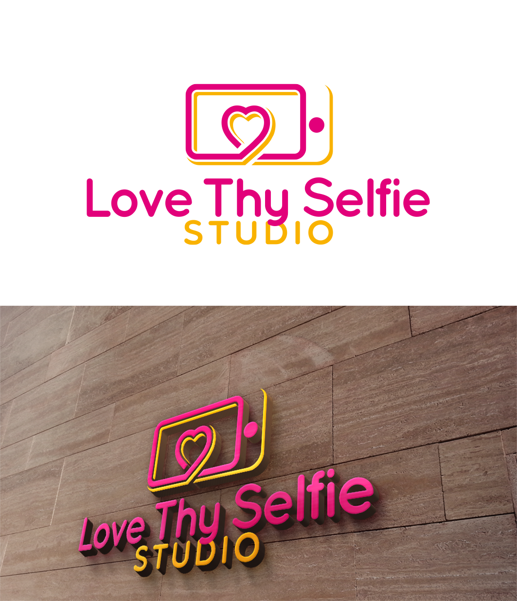 Logo Design by patriciaparadesign for Love Thy Selfie Studio | Design #28478488