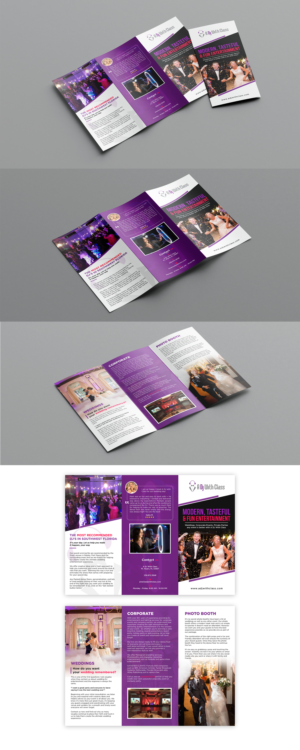 Brochure Design by Design Motion for A Dj With Class | Design: #28446278