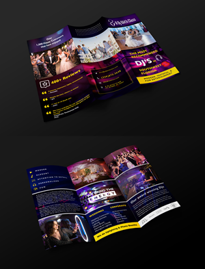 Brochure Design by saurov for A Dj With Class | Design: #28515525