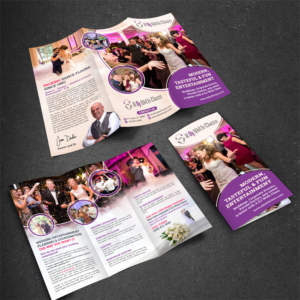 Brochure Design by GraphicsGuru for A Dj With Class | Design: #28451862