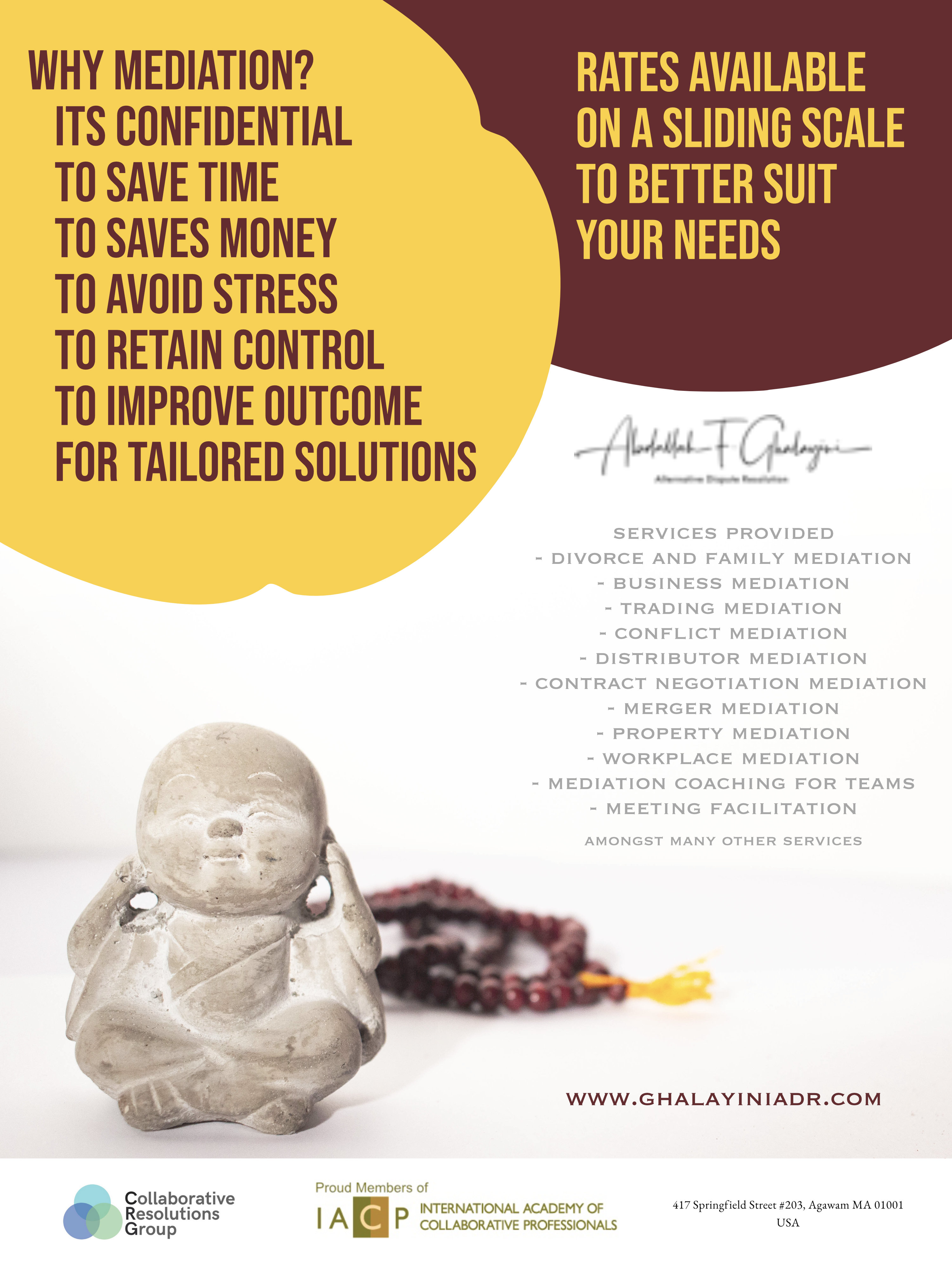 Flyer Design by AnninWonderland for Ghalayini-ADR | Design #28458765