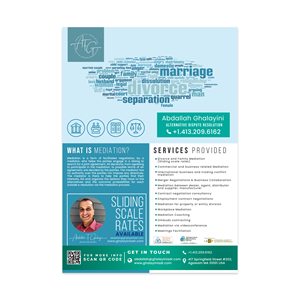 Design de Flyer par HeshanKavinda pour Ghalayini-ADR | Design : #28487625