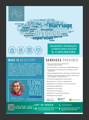 Design de Flyer par HeshanKavinda pour Ghalayini-ADR | Design : #28489395