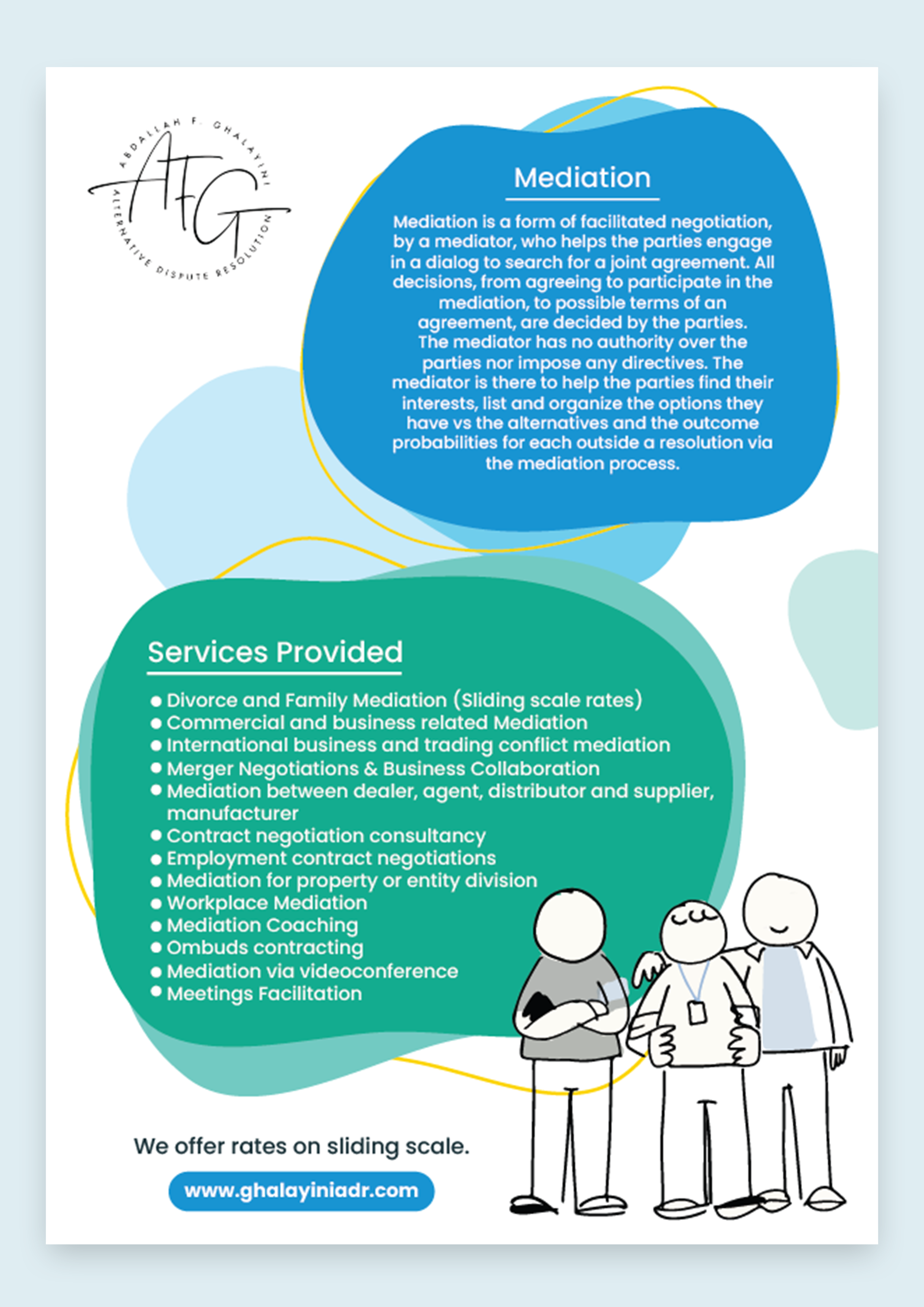 Design de Flyer par Jeewz pour Ghalayini-ADR | Design #28489156