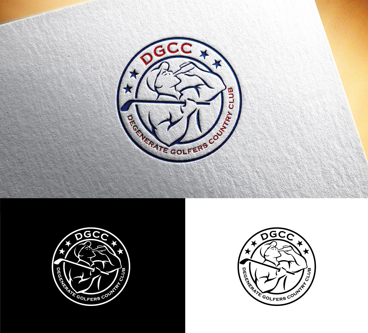 Logo Design by Logo Stock for Golf Headcovers | Design #28442255