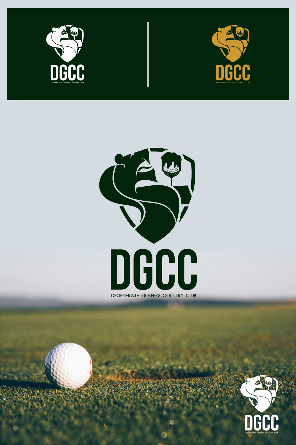 Logo Design by yuki ( yaoki_yukiro ) for Golf Headcovers | Design #28450786