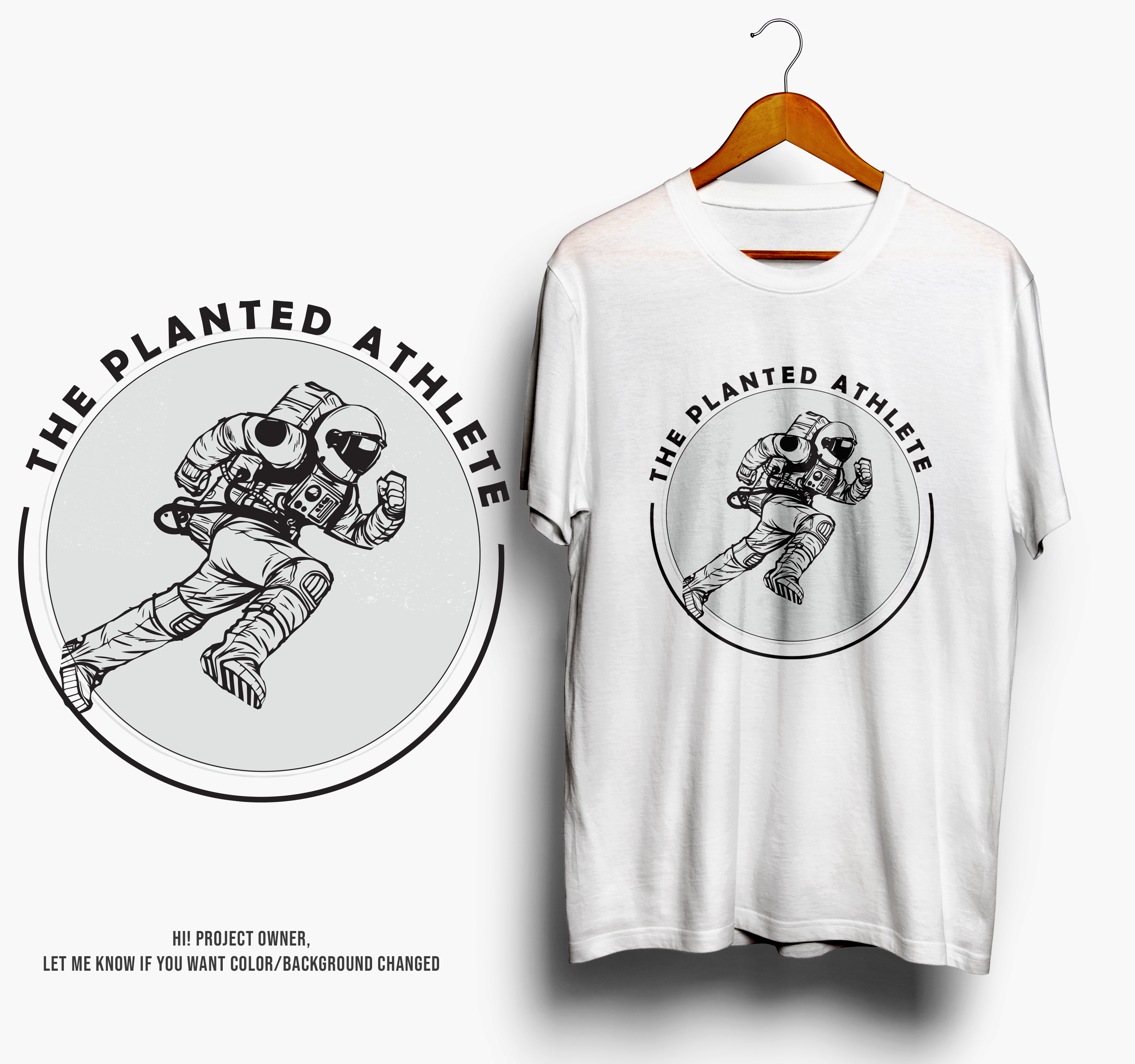 T-shirt Design by Arctic Designs for The Planted Athlete | Design #28443388