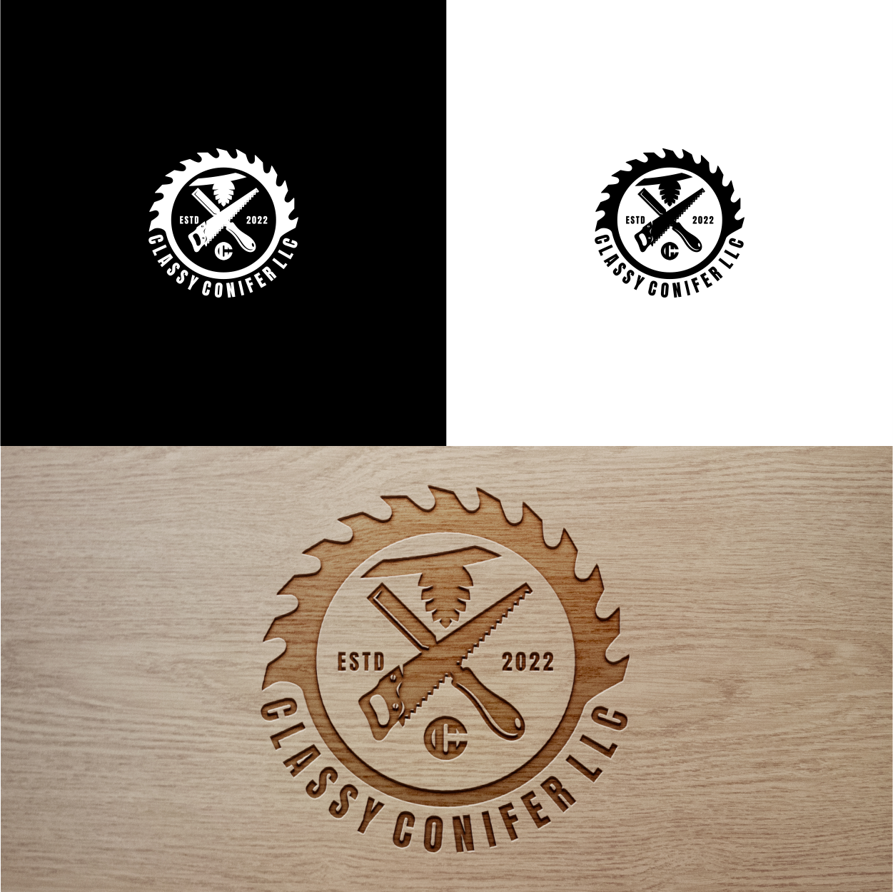 Logo Design by diysora design for Classy Conifer | Design #28475579