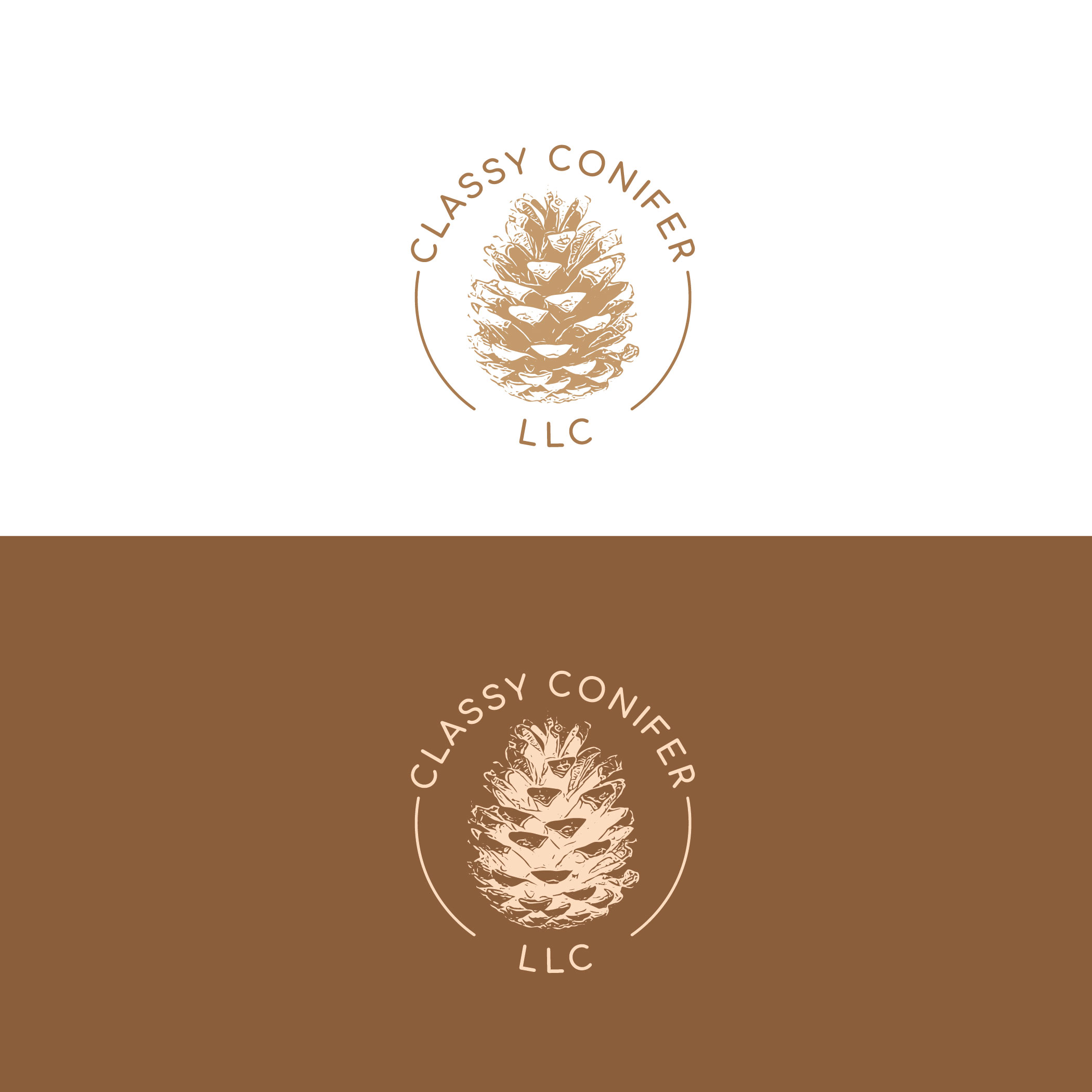 Logo Design by ILLUSTRATOR PRO for Classy Conifer | Design #28473280